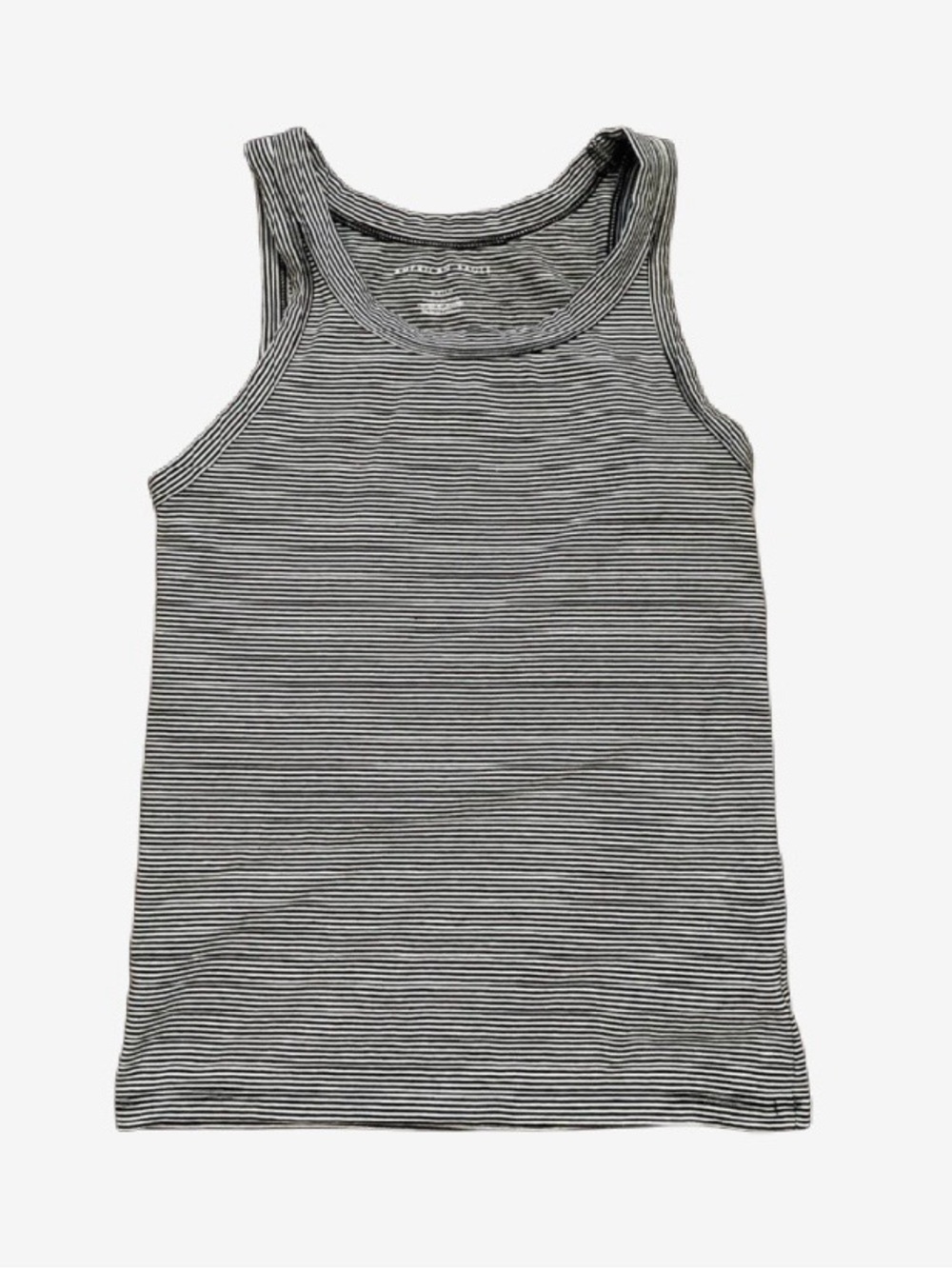 American Eagle Outfitters Black and White Striped Tee
